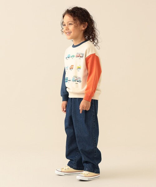 [BEAMS mini] 빔스 미니 키즈 워킹 카 스웨트셔츠 2026FW - 멀티 05