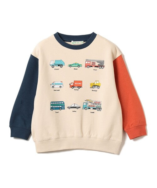 [BEAMS mini] 빔스 미니 키즈 워킹 카 스웨트셔츠 2026FW - 멀티 01