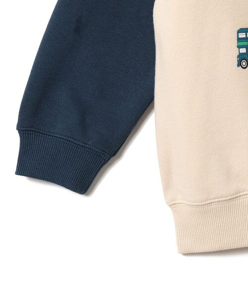 [BEAMS mini] 빔스 미니 키즈 워킹 카 스웨트셔츠 2026FW - 디테일 03
