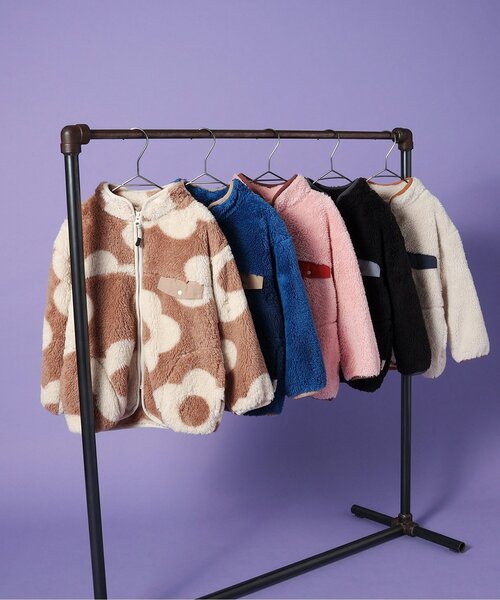 [BREEZE] 브리즈 키즈 퍼 플리스 재킷 - 디테일 01