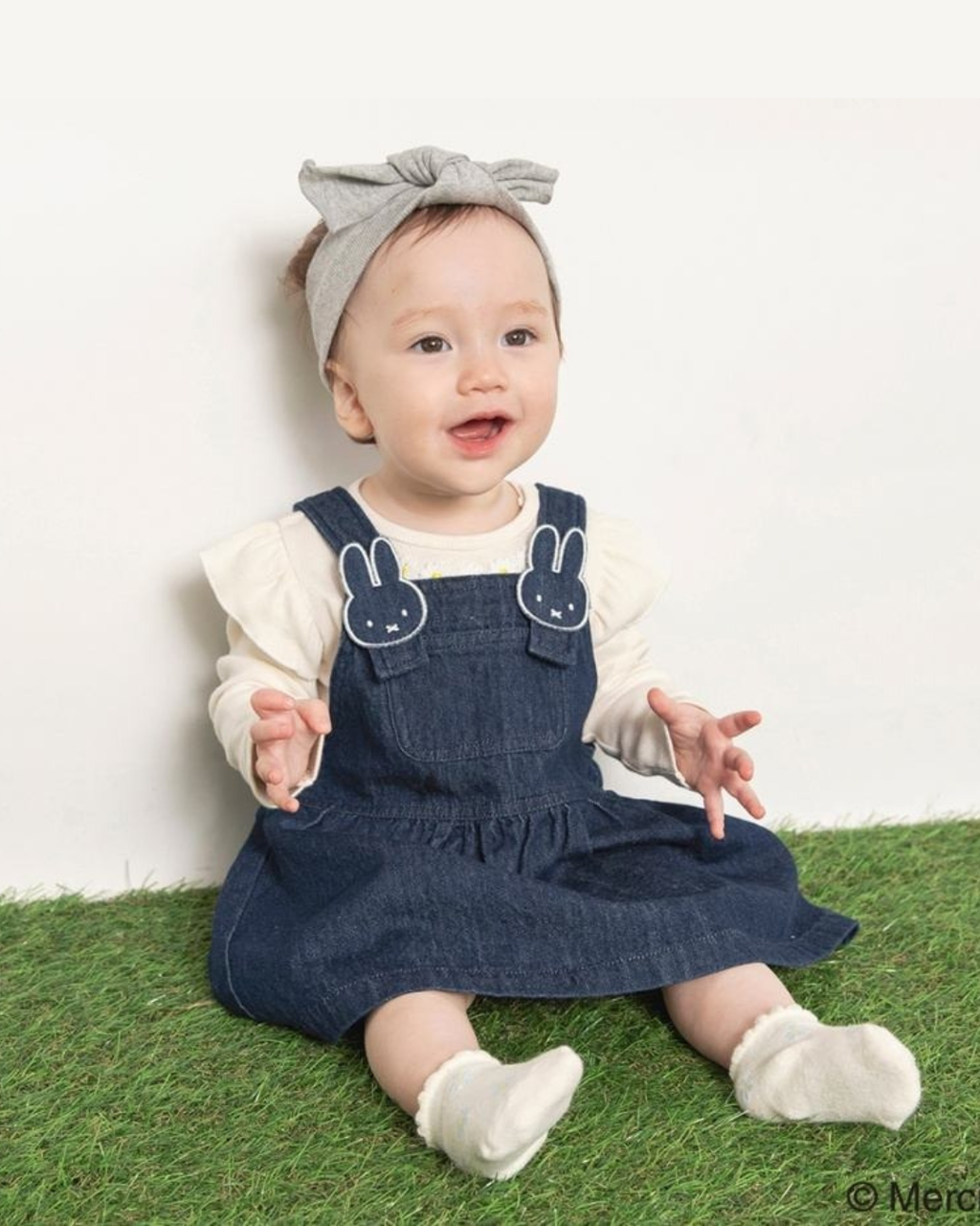 [branshes] 베이비 미피 점퍼 스커트