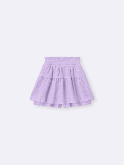 [GU] 지유 키즈 텍스처 티어드 큐롯 팬츠
