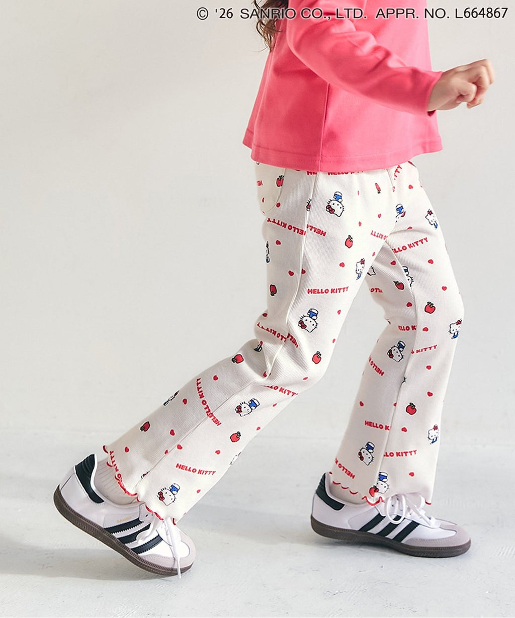 [apres les cours] 키즈 산리오 플레어 팬츠