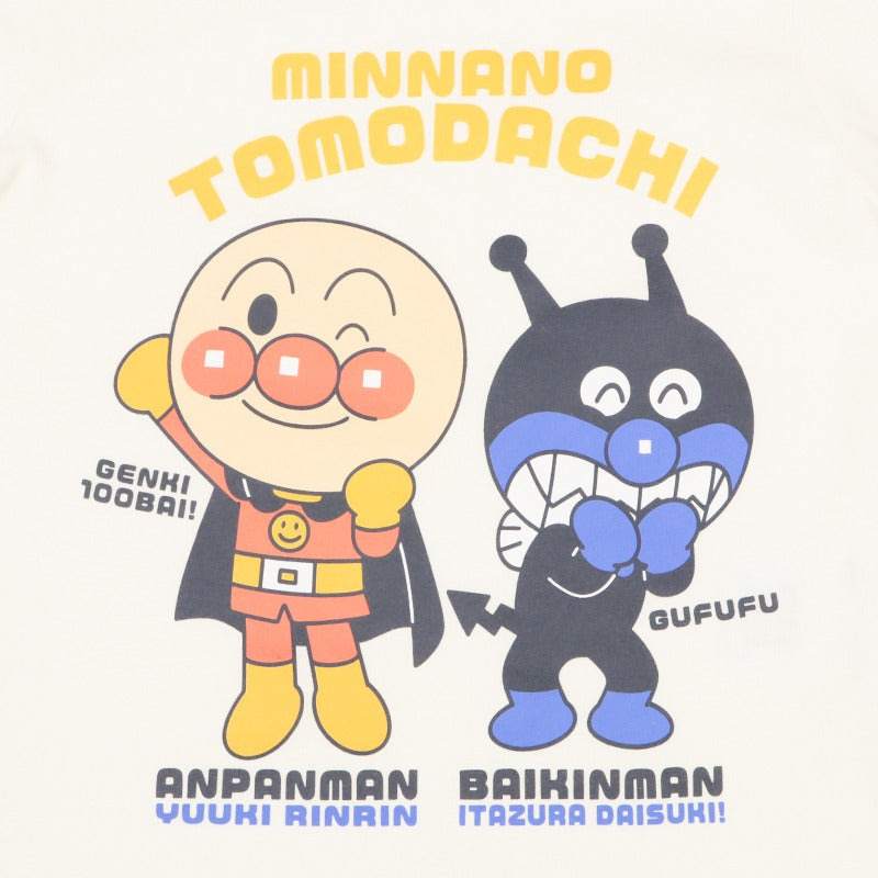 [아카짱혼포] 베이비 호빵맨 긴팔 티셔츠