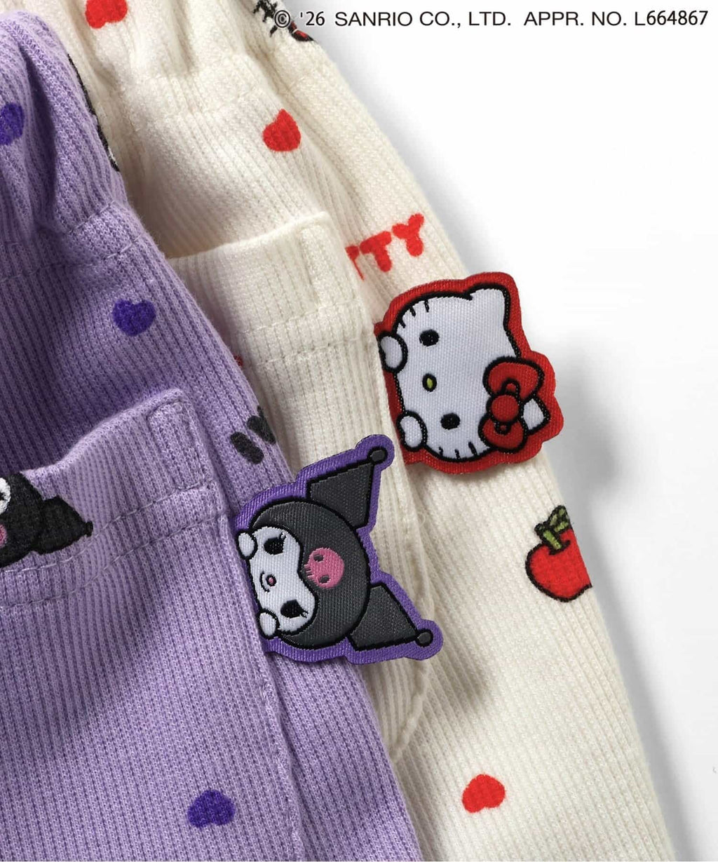 [apres les cours] 키즈 산리오 플레어 팬츠