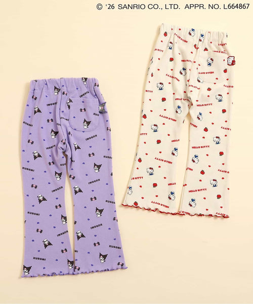 [apres les cours] 키즈 산리오 플레어 팬츠