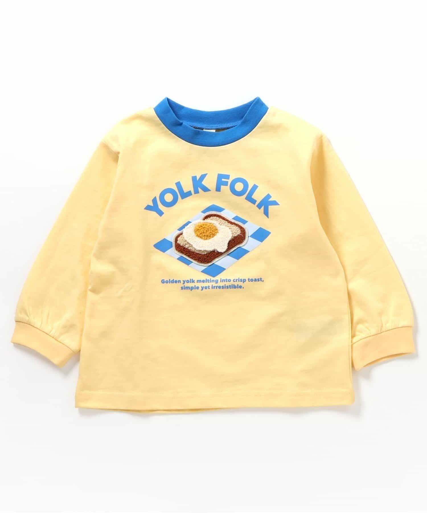 [apres les cours] 키즈 코바늘 뜨개 모티브 티셔츠