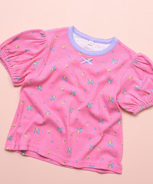 [MARKEY'S] Markey's Kids Puff Sleeve Short-Sleeve T-shirt
