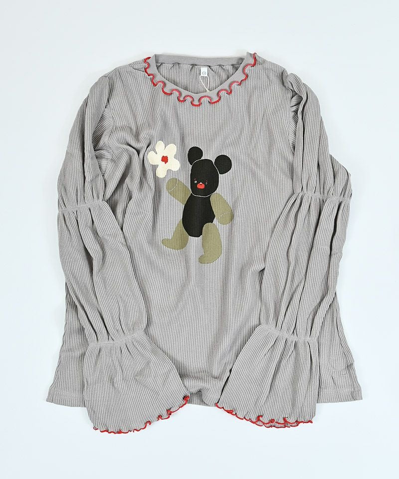 [MARKEY'S] 맘사이즈 스모킹 슬리브 와플 컷소