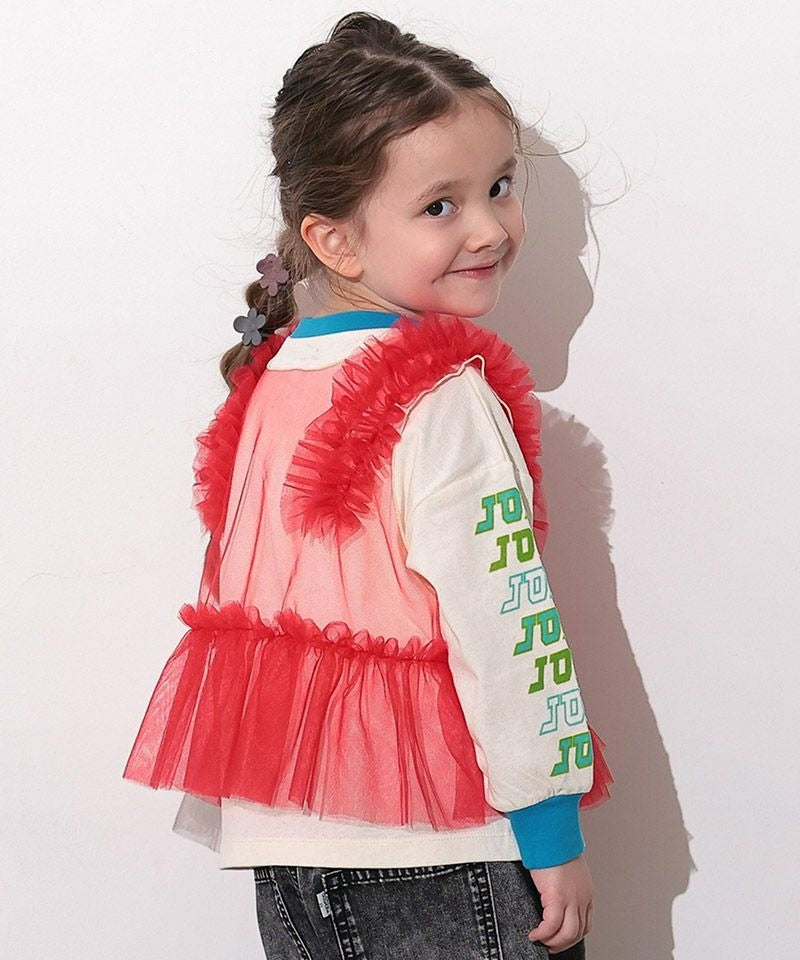 [Ocean and ground] 키즈 튤 프릴 베스트