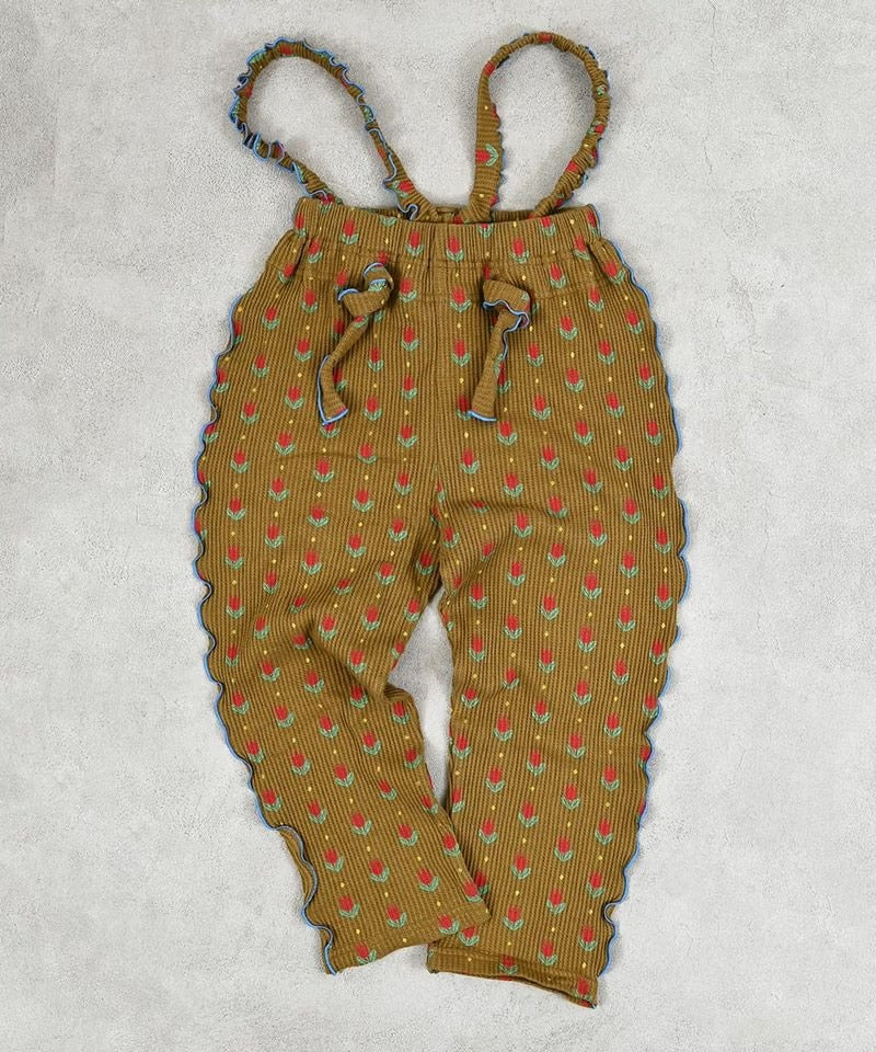 [MARKEY'S] 키즈 올 패턴 와플 멜빵 2WAY 바지