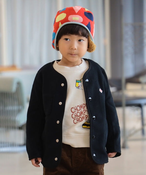 [DANTON] 키즈 노카라 플리스 자켓