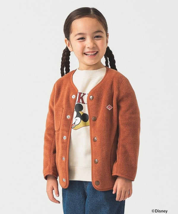 [DANTON] 키즈 노카라 플리스 자켓