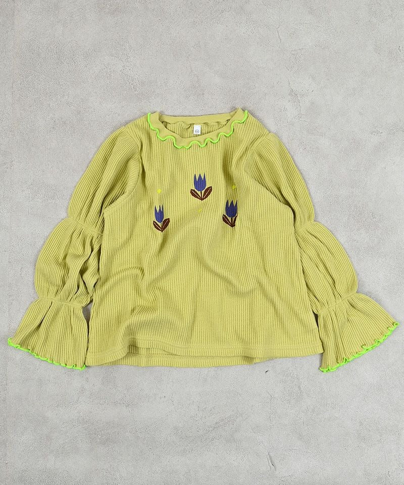 [MARKEY'S] 키즈 스모킹 슬리브 와플 컷소