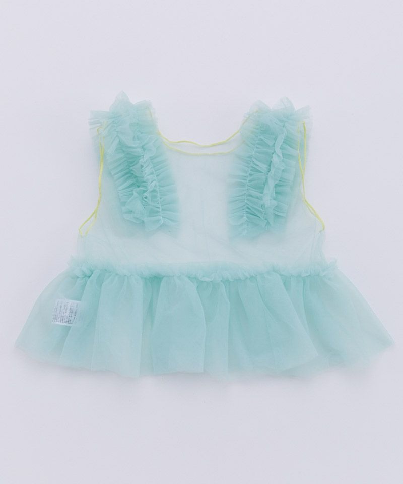 [Ocean and ground] 키즈 튤 프릴 베스트