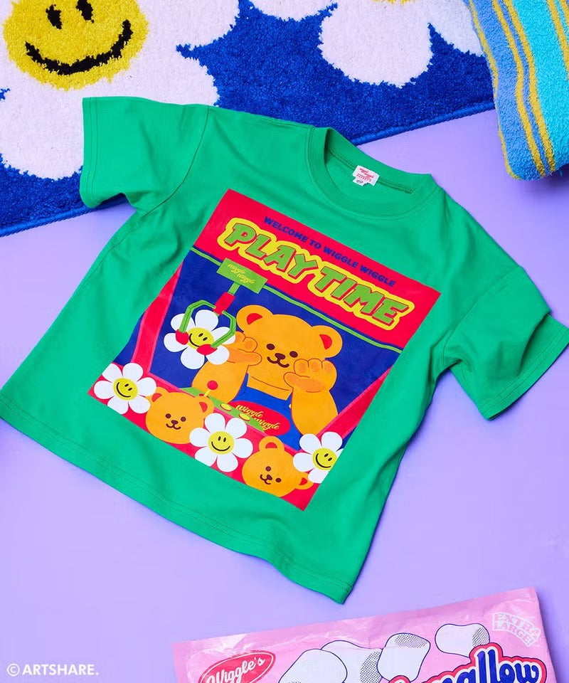 [MARKEYS] 마키즈 x 위글위글 프린트 반팔 티