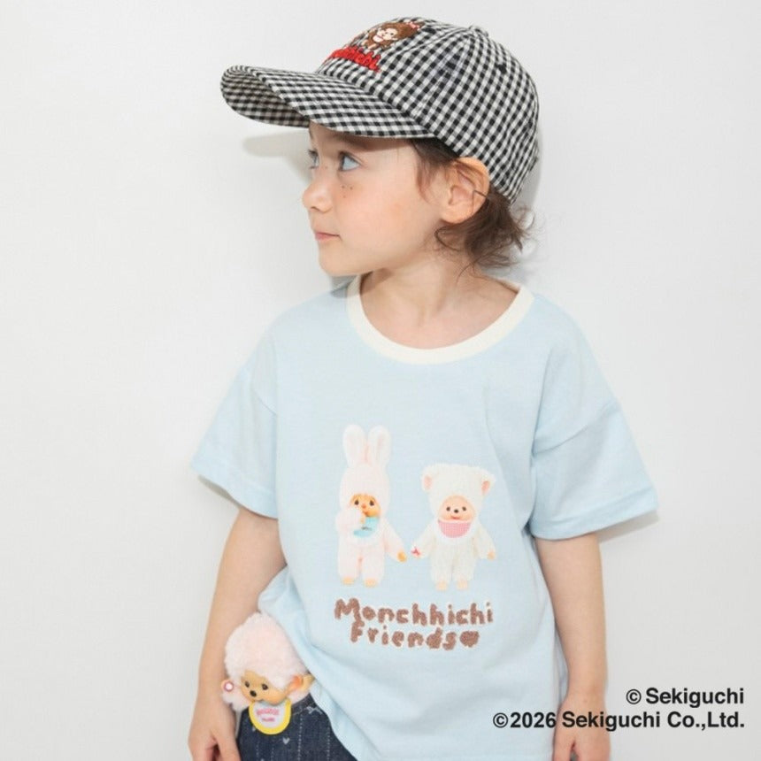 [branshes] 키즈 몬치치 링거 티셔츠