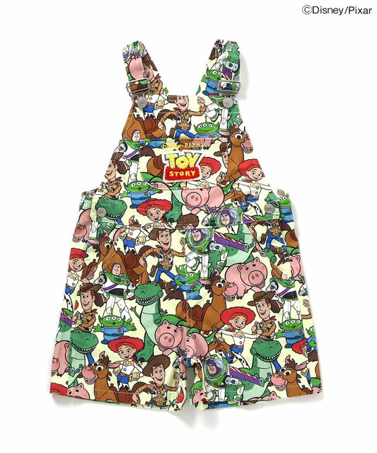 [BREEZE] Breeze Toy Story Pattern Short Overalls
